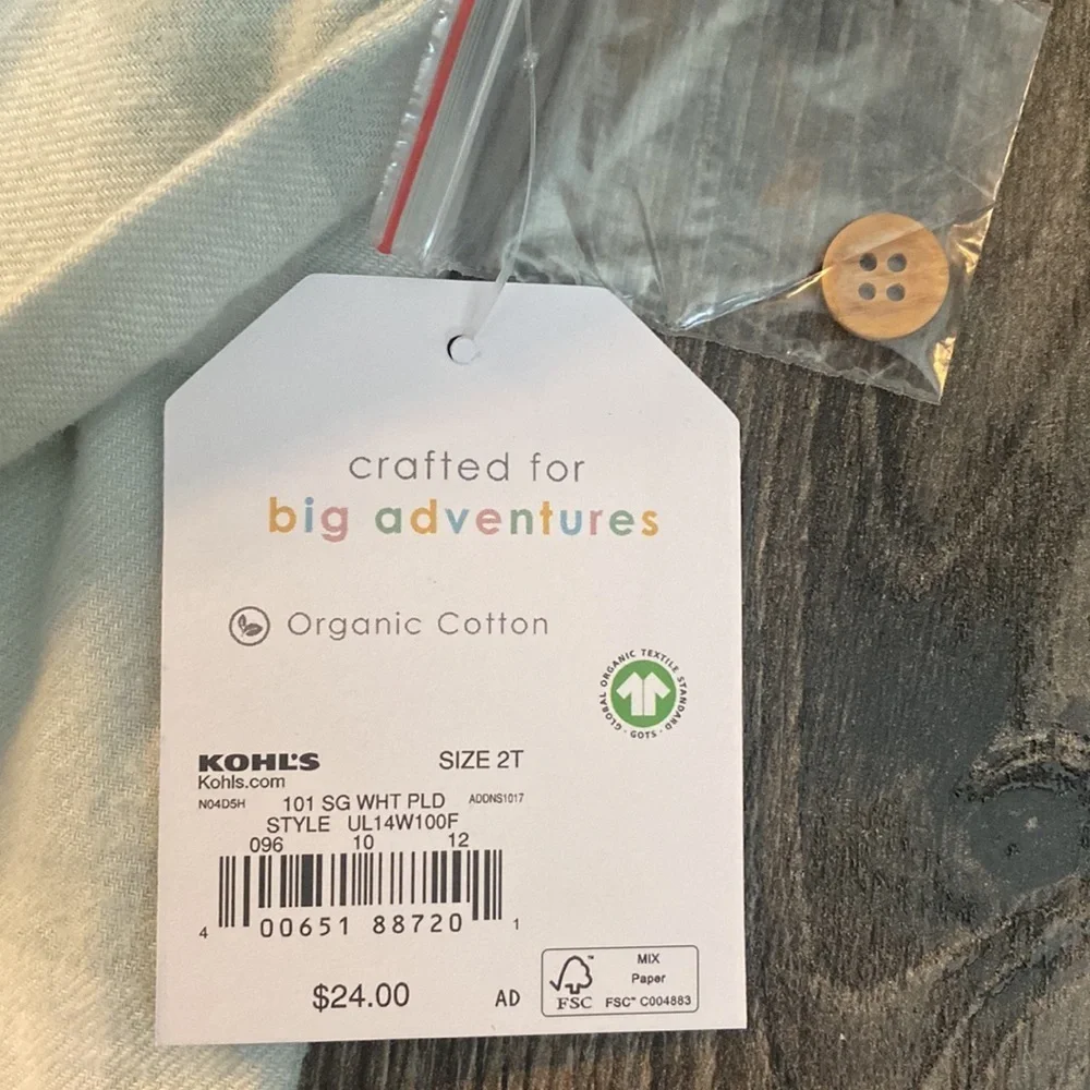Little Co. by Lauren Conrad Organic Overshirt